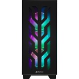 Sharkoon ELITE SHARK CA300T Tower Sort, Store towerkabinet Sort, Tower, PC, Sort, ATX, EATX, micro ATX, Mini-ITX, Spil, Flere