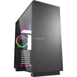 Sharkoon Pure Steel RGB Midi Tower Sort, Towerkabinet Sort, Midi Tower, PC, Sort, ATX, CEB, EATX, EEB, micro ATX, Mini-ITX, Stål, Hærdet glas, Flere