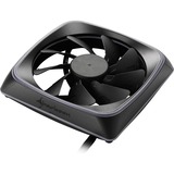 Sharkoon RGB SHARK Lights Computerkabinet Ventilator 12 cm Sort, Sag fan Sort, Ventilator, 12 cm, 1000 rpm, 15,2 dB, 56 m³/t, Sort