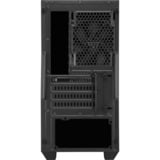 Sharkoon S1000 Tower Sort, Towerkabinet Sort, Tower, PC, Sort, micro ATX, Mini-ITX, Metal, 15,5 cm