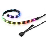 Sharkoon SHARK Blades RGB Universel LED-strimmel, LED Strip Sort, Universel, LED-strimmel, Sort, Flerfarvet, 3-Pin, 4-polet