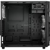 Sharkoon VG7-W RGB Midi Tower Sort, Towerkabinet Sort, Midi Tower, PC, Sort, ATX, micro ATX, Mini-ATX, Akryl, Flere