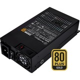 SilverStone FX350-G enhed til strømforsyning 350 W 20+4 pin ATX Flex ATX Sort, PC strømforsyning 350 W, 90 - 264 V, 47 - 63 Hz, Aktiv, 90 W, 350 W