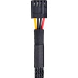 SilverStone FX350-G enhed til strømforsyning 350 W 20+4 pin ATX Flex ATX Sort, PC strømforsyning 350 W, 90 - 264 V, 47 - 63 Hz, Aktiv, 90 W, 350 W