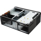 SilverStone GD06B afskærmning og stativ til computer Desktop Sort, Desktop boliger Sort, Desktop, PC, Aluminium, Plastik, SECC, Micro-ATX, Mini-DTX, Mini-ITX, Sort, 440 mm, Detail