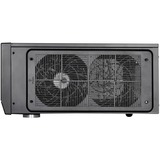 SilverStone GD09B-C HTPC Sort, HTPC sag Sort, HTPC, PC, Sort, ATX, micro ATX, SSI CEB, Aluminium, Plast, Stål, 13,8 cm