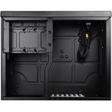 SilverStone GD09B-C HTPC Sort, HTPC sag Sort, HTPC, PC, Sort, ATX, micro ATX, SSI CEB, Aluminium, Plast, Stål, 13,8 cm