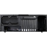 SilverStone Grandia GD09 Desktop Sort, HTPC sag Sort, Desktop, PC, Sort, ATX, micro ATX, Aluminium, Plast, Stål, 2x 120 mm