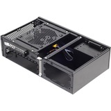 SilverStone ML05 HTPC Sort, HTPC sag Sort, HTPC, PC, Sort, Mini-ITX, Metal, Hjemme/kontor