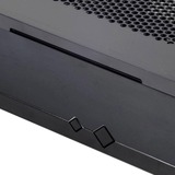 SilverStone ML05 HTPC Sort, HTPC sag Sort, HTPC, PC, Sort, Mini-ITX, Metal, Hjemme/kontor