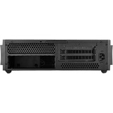 SilverStone ML07 afskærmning og stativ til computer HTPC Sort, HTPC sag Sort, HTPC, PC, Plastik, Stål, Mini-DTX, Mini-ITX, Sort, Bottom