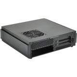 SilverStone ML07 afskærmning og stativ til computer HTPC Sort, HTPC sag Sort, HTPC, PC, Plastik, Stål, Mini-DTX, Mini-ITX, Sort, Bottom