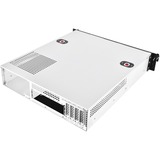 SilverStone RM21-304 Stativ Hvid, Rack kabinet Sort, Stativ, Server, Hvid, micro ATX, Mini-ITX, Metal, 2U