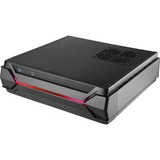 SilverStone RVZ03 Lavprofil (slimline) Sort, HTPC sag Sort, Lavprofil (slimline), PC, Sort, Mini-DTX, Mini-ITX, Plast, Stål, 8,3 cm