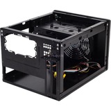 SilverStone SG05-LITE Terning Sort, Desktop boliger Sort, Terning, PC, Sort, DTX, mini-ITX, Plast, Stål, Spil