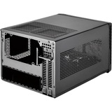 SilverStone SG13 Mini Tower Sort, Towerkabinet Sort, Mini Tower, PC, Sort, Mini-DTX, Mini-ITX, Plast, Stål, 2.5,3.5"