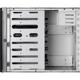 SilverStone SST-DS380B computeretui Sort, Towerkabinet Sort, Sort, Aluminium, Rustfrit stål, 211 mm, 360 mm, 285 mm, 12 cm