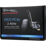 SilverStone SST-ES02-PCIe, Fjernbetjeningen Sort