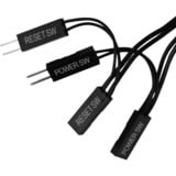 SilverStone SST-ES02-PCIe, Fjernbetjeningen Sort