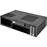 SilverStone SST-ML09B afskærmning og stativ til computer HTPC Sort, HTPC sag Sort, HTPC, PC, Akryl, Plastik, Stål, Mini-DTX, Mini-ITX, Sort, 0,8 mm