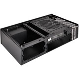 SilverStone SST-ML09B afskærmning og stativ til computer HTPC Sort, HTPC sag Sort, HTPC, PC, Akryl, Plastik, Stål, Mini-DTX, Mini-ITX, Sort, 0,8 mm