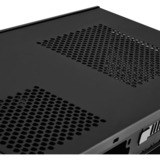 SilverStone SST-ML09B afskærmning og stativ til computer HTPC Sort, HTPC sag Sort, HTPC, PC, Akryl, Plastik, Stål, Mini-DTX, Mini-ITX, Sort, 0,8 mm