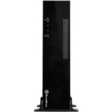 SilverStone SST-ML09B afskærmning og stativ til computer HTPC Sort, HTPC sag Sort, HTPC, PC, Akryl, Plastik, Stål, Mini-DTX, Mini-ITX, Sort, 0,8 mm