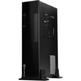 SilverStone SST-ML09B afskærmning og stativ til computer HTPC Sort, HTPC sag Sort, HTPC, PC, Akryl, Plastik, Stål, Mini-DTX, Mini-ITX, Sort, 0,8 mm