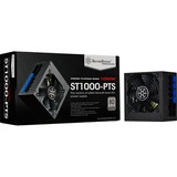 SilverStone SST-ST1000-PTS 1000W, PC strømforsyning Sort