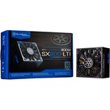SilverStone SST-SX800-LTI v1.2, PC strømforsyning Sort