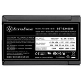 SilverStone SX450-B enhed til strømforsyning 450 W 24-pin ATX SFX Sort, PC strømforsyning Sort, 450 W, 90 - 265 V, 47 - 63 Hz, Aktiv, 120 W, 450 W