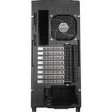 SilverStone TJ04-E Midi Tower Sort, Sølv, Towerkabinet Sort, Midi Tower, PC, Sort, Sølv, ATX, CEB, micro ATX, Aluminium, Stål, 16,8 cm, Detail