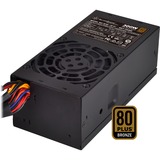 SilverStone TX300 enhed til strømforsyning 300 W 24-pin ATX TFX Sort, PC strømforsyning Sort, 300 W, 90 - 264 V, 47 - 63 Hz, Aktiv, 95 W, 276 W
