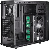 SilverStone Towerkabinet Sort