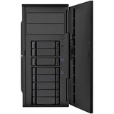 SilverStone Towerkabinet Sort