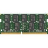 Synology D4ECSO-2666-16G hukommelsesmodul 16 GB 1 x 16 GB DDR4 2666 Mhz Fejlkorrigerende kode 16 GB, 1 x 16 GB, DDR4, 2666 Mhz, 260-pin SO-DIMM