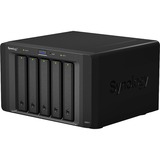 Synology DX517 disk array Desktop Sort, Forlængelse modul Sort, 3,91 kg, Desktop, Sort