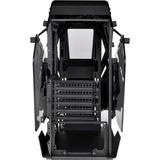 Thermaltake AH T200 Micro Tower Sort, Towerkabinet Sort, Micro Tower, PC, Sort, Micro-ITX, Mini-ITX, SPCC, 15 cm