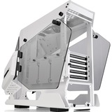 Thermaltake AH T200 Snow Micro Tower Hvid, Towerkabinet Hvid, Micro Tower, PC, Hvid, micro ATX, Mini-ITX, SPCC, Hærdet glas, Flere