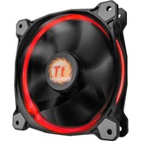 Thermaltake CL-F042-PL12SW-B Computerkølesystem Computerkabinet Ventilator 12 cm Sort, Sag fan Ventilator, 12 cm, 800 rpm, 1500 rpm, 26,4 dB, 40,6 kubikfod/min.