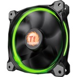 Thermaltake CL-F042-PL12SW-B Computerkølesystem Computerkabinet Ventilator 12 cm Sort, Sag fan Ventilator, 12 cm, 800 rpm, 1500 rpm, 26,4 dB, 40,6 kubikfod/min.