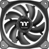 Thermaltake CL-F056-PL14SW-A Computerkølesystem Computerkabinet Ventilator 14 cm Grå, Sag fan Sort, Ventilator, 14 cm, 1400 rpm, 27,2 dB, 63,19 kubikfod/min., 1,53 m³/t