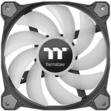 Thermaltake CL-F063-PL12SW-A Computerkølesystem Computerkabinet Ventilator 12 cm Sort, Hvid, Sag fan Sort, Ventilator, 12 cm, 500 rpm, 1500 rpm, 56,45 kubikfod/min., Sort, Hvid