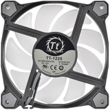 Thermaltake CL-F063-PL12SW-A Computerkølesystem Computerkabinet Ventilator 12 cm Sort, Hvid, Sag fan Sort, Ventilator, 12 cm, 500 rpm, 1500 rpm, 56,45 kubikfod/min., Sort, Hvid