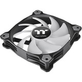 Thermaltake CL-F063-PL12SW-A Computerkølesystem Computerkabinet Ventilator 12 cm Sort, Hvid, Sag fan Sort, Ventilator, 12 cm, 500 rpm, 1500 rpm, 56,45 kubikfod/min., Sort, Hvid