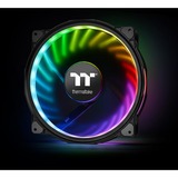Thermaltake CL-F070-PL20SW-A Computerkølesystem Computerkabinet Ventilator 20 cm Sort, Sag fan Sort, Ventilator, 20 cm, 500 rpm, 1500 rpm, 117,96 kubikfod/min., Sort