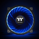Thermaltake CL-F070-PL20SW-A Computerkølesystem Computerkabinet Ventilator 20 cm Sort, Sag fan Sort, Ventilator, 20 cm, 500 rpm, 1500 rpm, 117,96 kubikfod/min., Sort