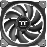 Thermaltake CL-F076-PL12SW-A Computerkølesystem Computerkabinet Ventilator 12 cm Sort, Sag fan Ventilator, 12 cm, 1500 rpm, 24,7 dB, 24,7 blæser, 48,34 kubikfod/min.