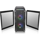 Thermaltake Level 20 RS ARGB Midi Tower Sort, Towerkabinet Sort, Midi Tower, PC, Sort, ATX, micro ATX, Mini-ITX, Stål, Flere