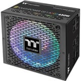 Thermaltake PS-TPD-0650F3FAGE-1 enhed til strømforsyning 650 W 20-pin ATX ATX Sort, PC strømforsyning Sort, 650 W, 100 - 240 V, 780 W, 50/60 Hz, 10 A, Aktiv